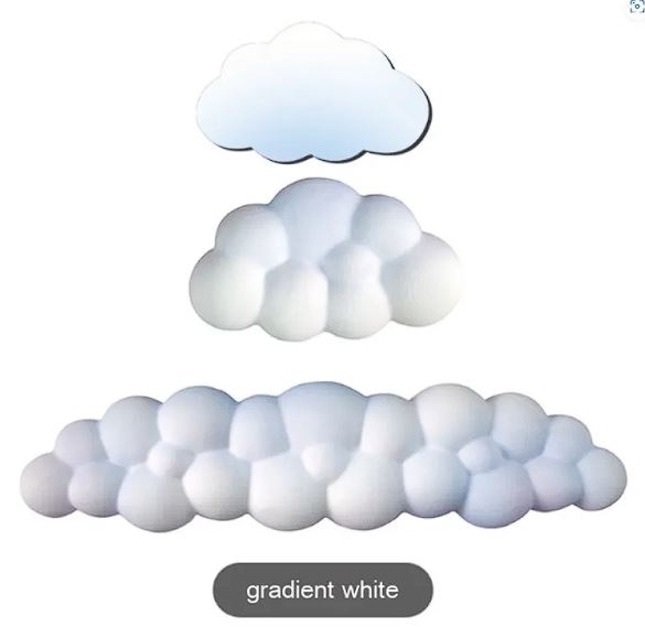 Cloud Rest — Soft Gel Keyboard & Mouse Wrist Support Set