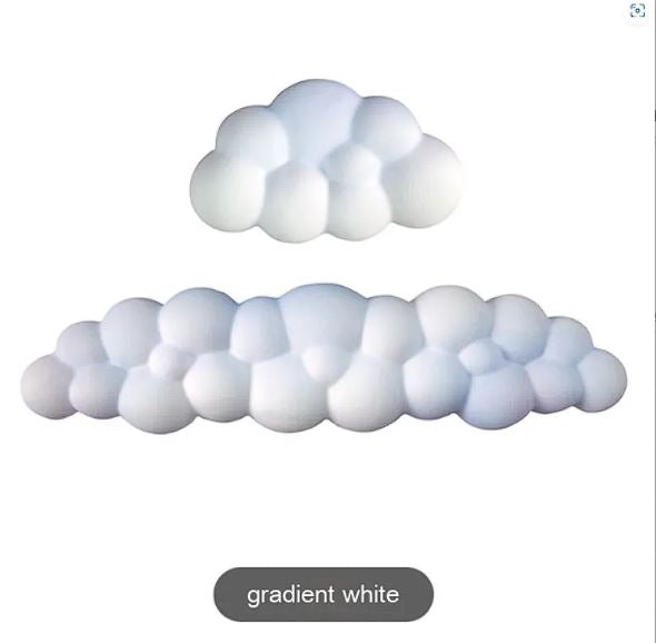 Cloud Wrist Rest — Soft Gel Keyboard & Mouse Wrist Support Set