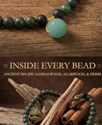Qwiex incense bead necklace