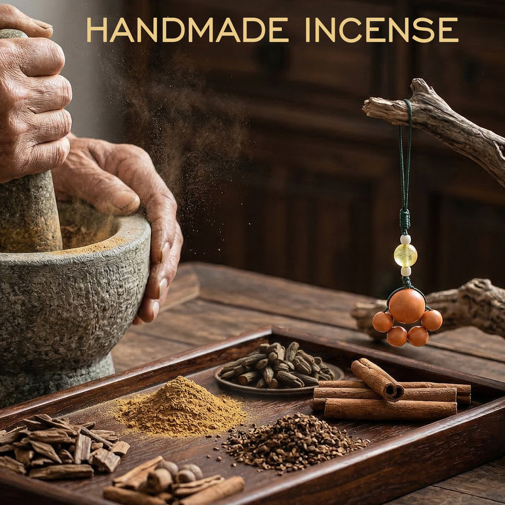 Qwiex incense bead bag charm